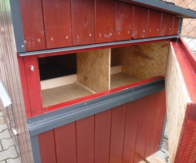 Vnější pohled na šnůškový box